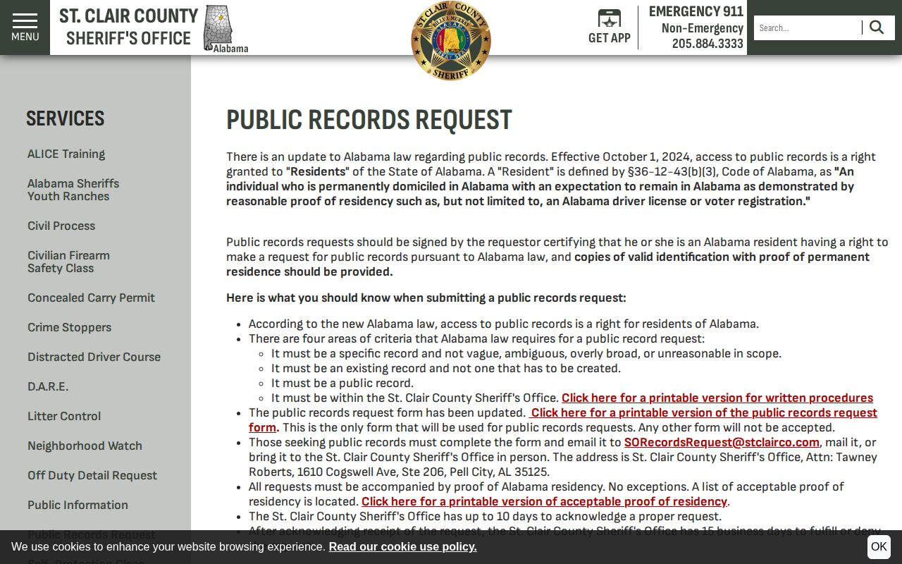 St. Clair County released inmate mugshots public records request